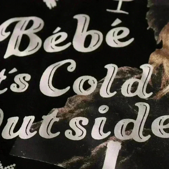Moira Schitt Bebe Its Cold Outside Sweatshirt 1X Merry Ugly Christmas Plus - Picture 7 of 16